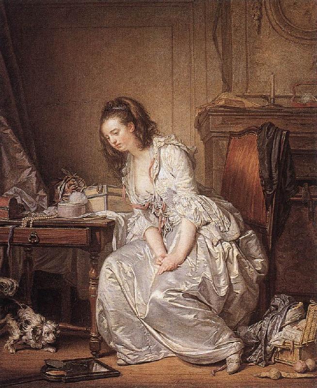 GREUZE, Jean-Baptiste The Broken Mirror sd